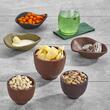 Bol snacks cu efect de granit negru