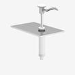 Capac dispenser sos roșii/ketchup, standard, roșu, din inox KD-002-1/4-A, Kalando