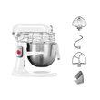 Mixer cu bol 6.9L, Professional, White - KitchenAid