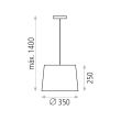 Pendul Nintu, 1xE27 - ACB Iluminacion