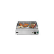  Gratar electric HENDI Profi Line  suprafata integrala striata, 550x380x(H)240 mm, inox, potrivit si pentru uz profesional