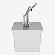 Dozator inox sosuri, 11 l, GN 1/2 KD-0212-200