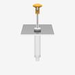 Capac dispenser sos roșii/ketchup, standard, roșu, din inox KD-002-1/4-A, Kalando