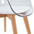 Scaun din acril transparent Porthos