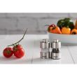Rasnita din acril cu capete metalice pentru sare 6.5cm Orta Mini - Bisetti