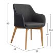 Scaun cu maner Bristol