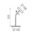 Lampa masa Corvus - ACB Iluminacion
