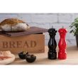 Rasnita rosie din lemn pentru piper 22 cm Firenze - Bisetti