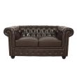Canapea cu doua locuri Chesterfield