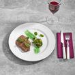 Farfurie rotunda din portelan alb Classic