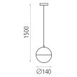Pendul Shiru, 1xE27 - ACB Iluminacion