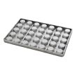Tava cu forme pentru briose 600x400mm - Errepan