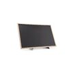 Tabla neagra cu suport si rama de lemn 400x600mm Hendi