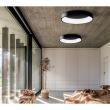 Plafoniera LED Dilga 60 cm, neagra - ACB Iluminacion