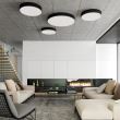 Plafoniera LED Isia 80 cm, neagra - ACB Iluminacion
