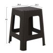 Scaun din piele cu maner Diamond