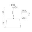 Lustra 62 cm Stilo - ACB Iluminacion