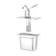 Capac cu dozator pentru recipiente GN, Hendi, GN 1/4, 270x165 mm