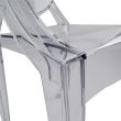 Scaun din acryl cu manere Aramis