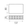 Plafoniera LED Tango, 10W, neagra - ACB Iluminacion
