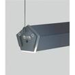 Kin suspensie de tavan pentru lampă modulară Pencil orizontală