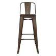 Scaun de bar metalic Rusty
