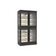 Vitrina lemn 600 sticle FRENOX expunere vinuri cu 4 usi