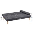 Canapea extensibila cu doua perne Wanda