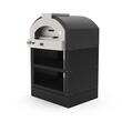 Cuptor pe vatra pentru pizza model Quick, pe gaz, 1 camera, capacitate 2 pizza - Alfa Forni