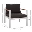 Set canapea din aluminiu pentru exterior Life