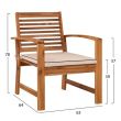 Set canapea din lemn pentru exterior