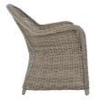 Scaun aluminiu cu manere Rattan