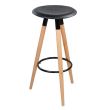 Scaun de bar din lemn Tonia