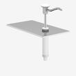 Capac dispenser sos roșii/ketchup, standard, roșu, din inox KD-002-1/3-A, Kalando