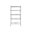 Raft depozitare cu 5 polite, 910x455x(H)1830