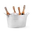 Frapiera model rustic, Hendi, tip galeata, 400x330x(H)220, otel galvanizat