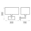 Lampa perete Carlo E27 - ACB Iluminacion