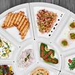 Platou servire Divider