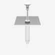 Capac dispenser sos roșii/ketchup, standard, roșu, din inox KD-002-1/3-A, Kalando