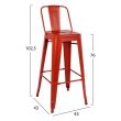 Scaun de bar metalic Melita