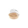 Capac Rolltop pentru cosuri de paine, Hendi, rotund, Polipropilena, 405x(H)230 mm