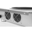 Plita cu inductie profesionala, Hendi Profi Line, model 3500 W, control digital, corp inox, 34 cm x45 cm x12 cm inaltime