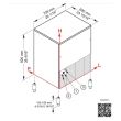 Mașină cuburi gheață CB 840A (80 kg/24h - cubic)