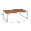 Set canapea din aluminiu pentru exterior Life