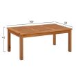 Set canapea din lemn pentru exterior