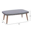Set de 4 piese din ratan pentu exterior