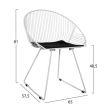 Scaun metalic cu maner Curve