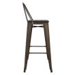 Scaun de bar metalic Rusty