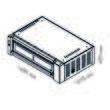 Cuptor electric 9 pizza de 35 cm GAM Vega E9