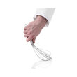 Tel bucatarie, cu 7 fire flexibile, inox, lungime 30 cm, carlig agatare, Hendi Piano